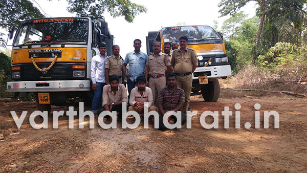 ಬಂಟ್ವಾಳ: ಅಕ್ರಮ ಮರಳುಗಾರಿಕೆ ಅಡ್ಡೆ ಮೇಲೆ ದಾಳಿ; ಮೂವರ ಬಂಧನ